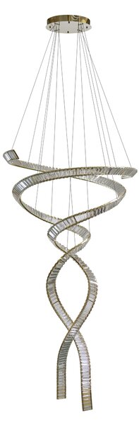Spark Spiral Xxl függesztett lámpa, arany, 280 W