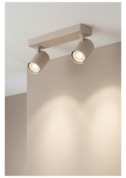 Exo Beige felületre szerelhető spotlámpa bézs 2x 50 W