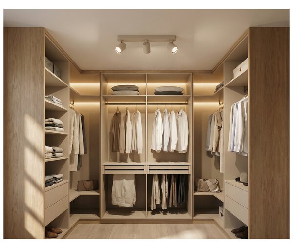 Exo Beige felületre szerelhető spotlámpa bézs 3x 50 W