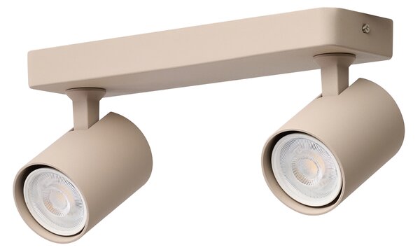 Exo Line Beige felületre szerelhető spotlámpa, bézs, 2x 50 W