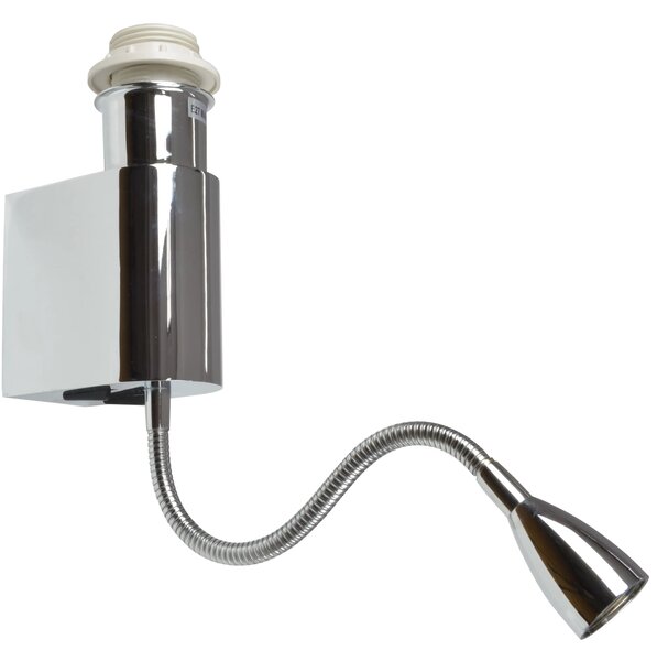 Retro fali lámpa Amadeo E27+3W – Fehér
