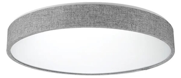 LED mennyezeti lámpa Collodi 48 szürke, szabályozható
