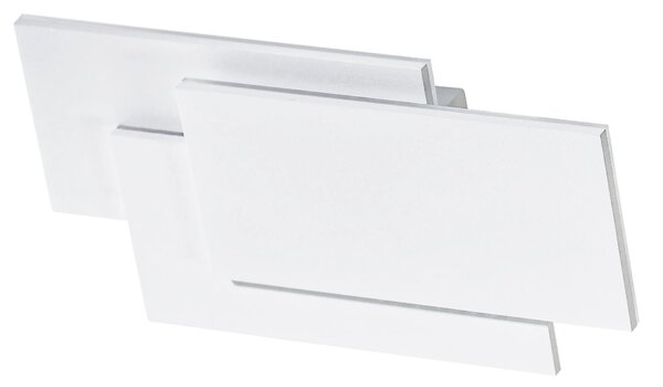 LED fali lámpa Clover négyzet fehér