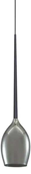 Retro csillár Izza 1 Smoky – Szürke