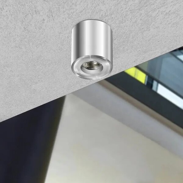 Modern spotlámpa Mini Bross króm – Szürke
