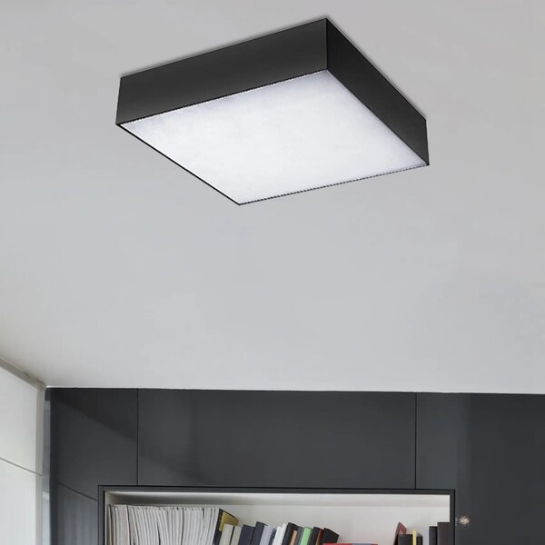 LED mennyezeti lámpa Monza S 40 3000K fekete