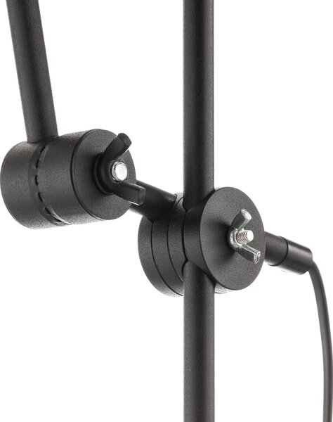 ALDEX 997-es fali világítás csatlakozóval, 1 izzó, fekete, Fekete, Nappali / Étkező, fém, Modern