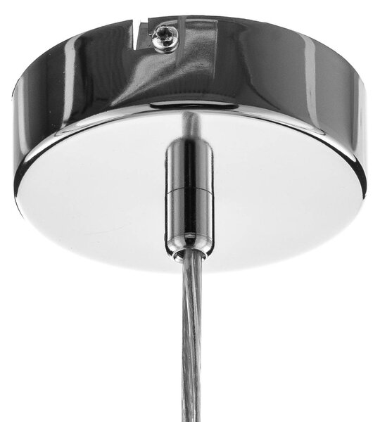 ALDEX Dione lógó világítás, 4 izzós, króm, dimmelhető, Króm / ezüst, Nappali / Étkező, Üveg, Modern
