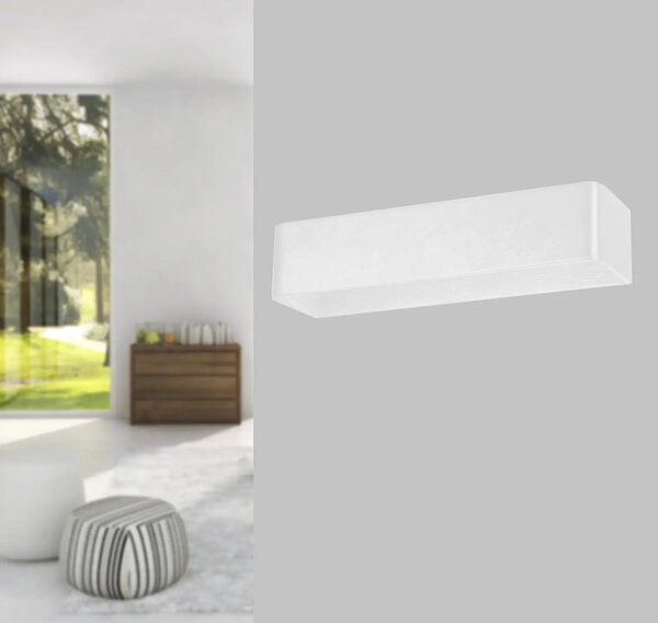 LED fali lámpa Felix L – Fehér