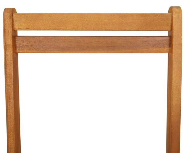 VidaXL Kültéri bistro székek 8 pcs Természetes 40 x 53 x 80 cm