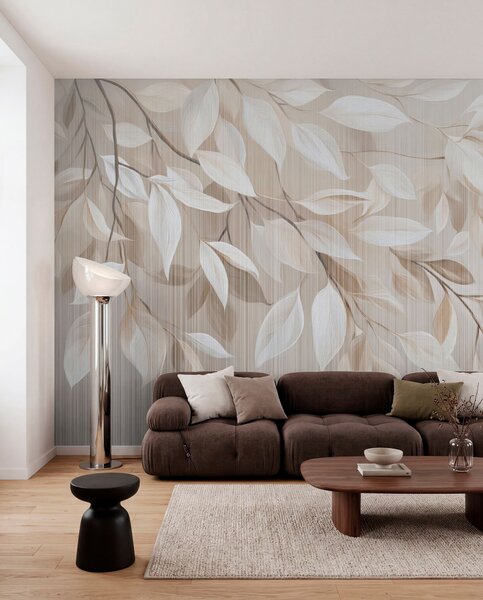 Fotótapéta Lógó faág, Természet fotótapéta, Fotótapéta természet levelek, w04903 : Uwalls.hu