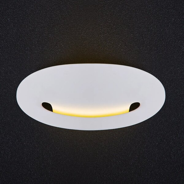 LED fali lámpa Lar gold – Fehér