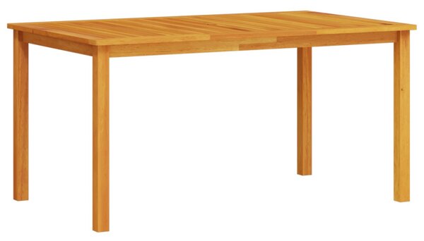 VidaXL Kert étkező szett Összecsukható 5 pcs Barna Tömör Akácfa