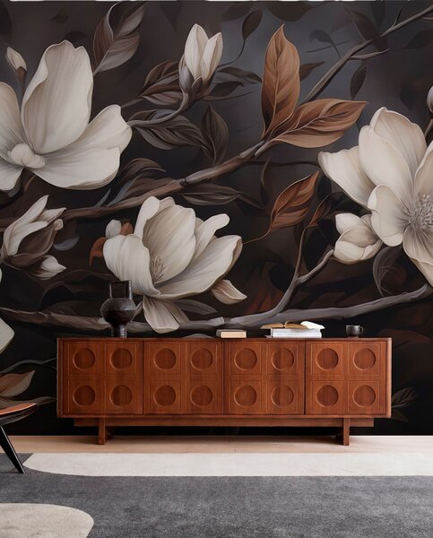 Fotótapéta Elegáns faág, Fotótapéta virágok és növények, w04950 : Uwalls.hu