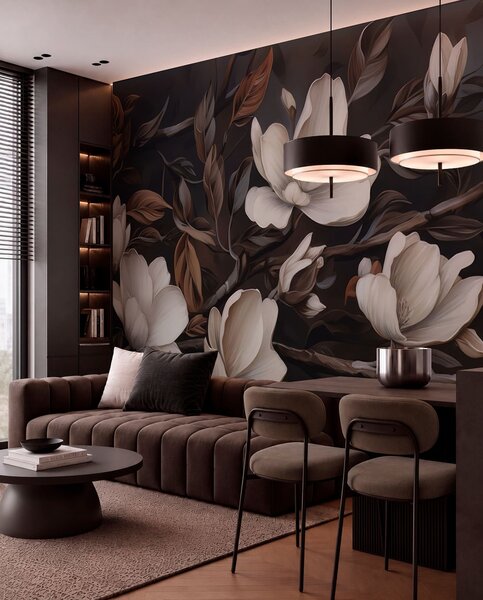 Fotótapéta Elegáns faág, Fotótapéta virágok és növények, w04950 : Uwalls.hu