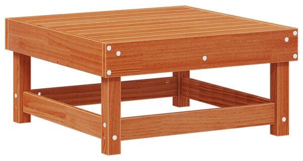 VidaXL Kerti lounge szett 7 pcs Viaszbarna Tömör Fenyőfa