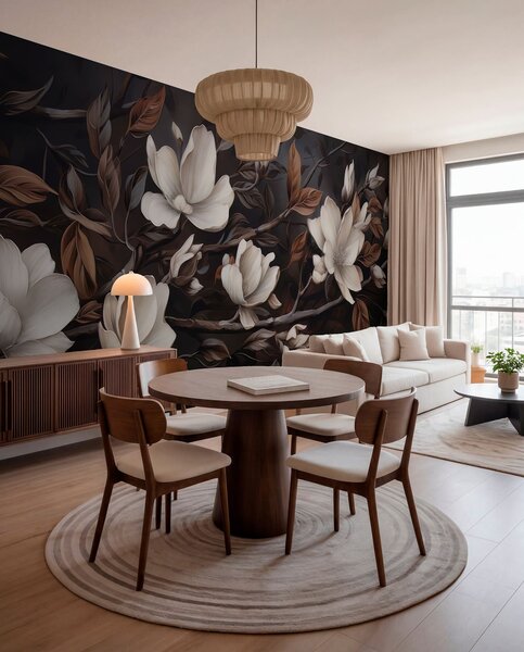 Fotótapéta Elegáns faág, Fotótapéta virágok és növények, w04950 : Uwalls.hu