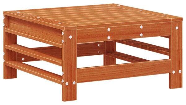 VidaXL Kerti lounge szett 7 pcs Viaszbarna Tömör fenyő