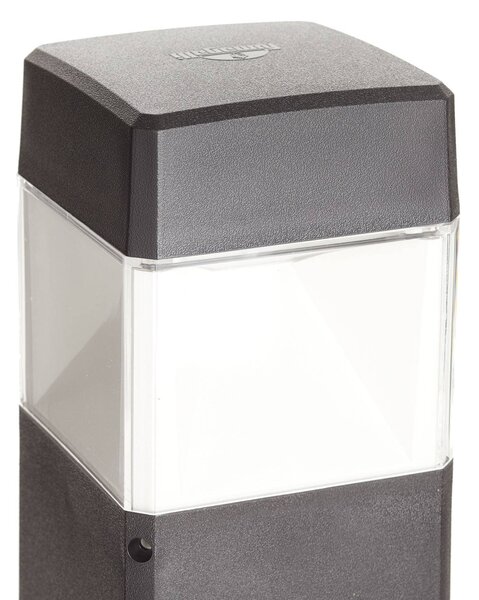 Fumagalli Elisa 800 LED ösvény lámpa fekete világos 10W CCT, Fekete, Műanyag, Modern
