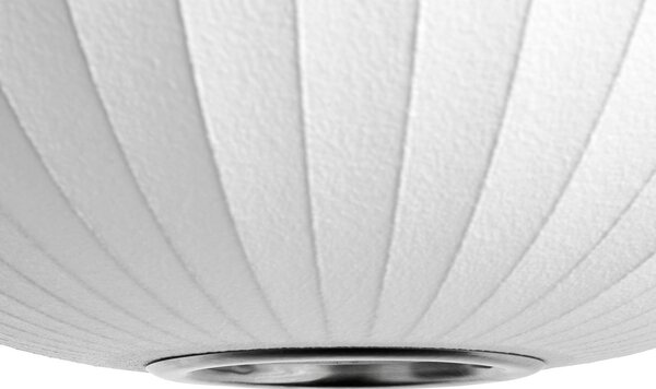 HAY Nelson Ball Bubble függőlámpa M Ø 48,5 cm Bubble, dimmelhető, Fehér / opál, Nappali / Étkező, Műanyag, Dizájn