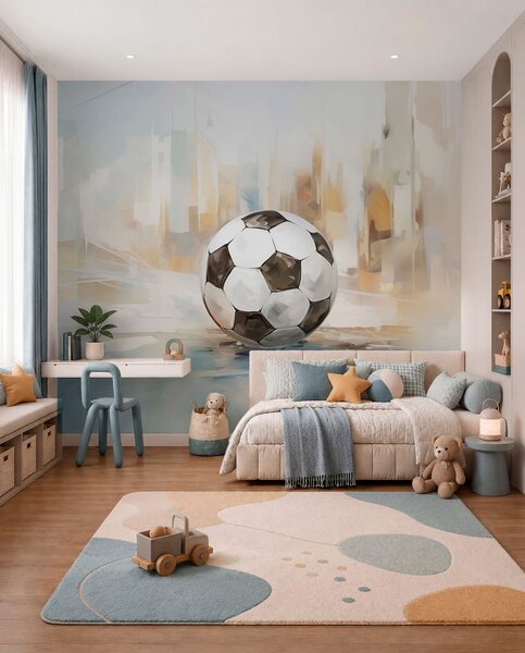 Fotótapéta Futball labda, Fotótapéta absztrakt, w05102 : Uwalls.hu