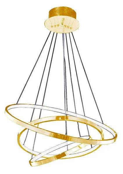 Luxus csillár Wheel 3 Dimm arany