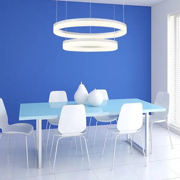 Design csillár Zola – Fehér