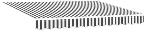 Behúzható napellenző Antracit 350 x 200 cm szövet