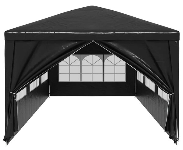 Antracitszürke partisátor 3 x 9 m