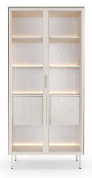 LIMU 91 2D2S magas vitrin - kasmír / arany