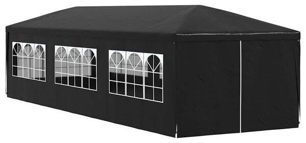 Antracitszürke partisátor 3 x 9 m