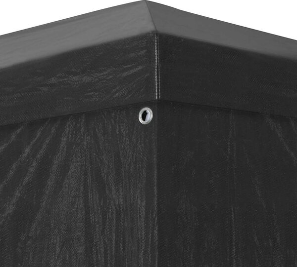Antracitszürke partisátor 3 x 9 m