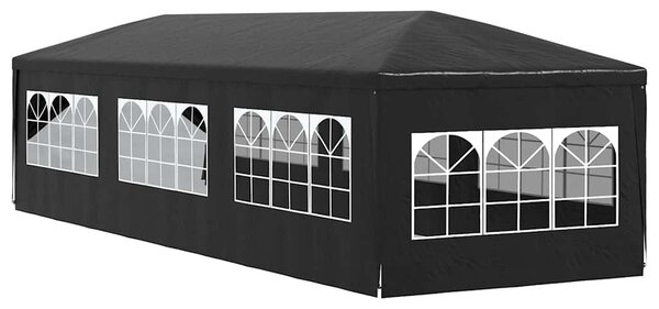 Antracitszürke partisátor 3 x 9 m