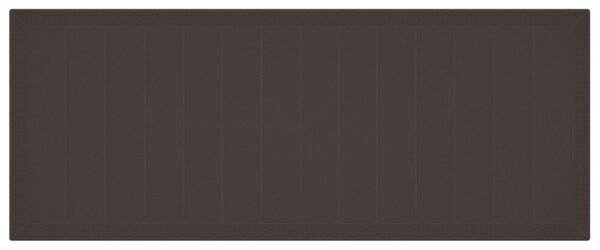 Kerti Asztal Barna 250 x 100 x 73 cm polirattan