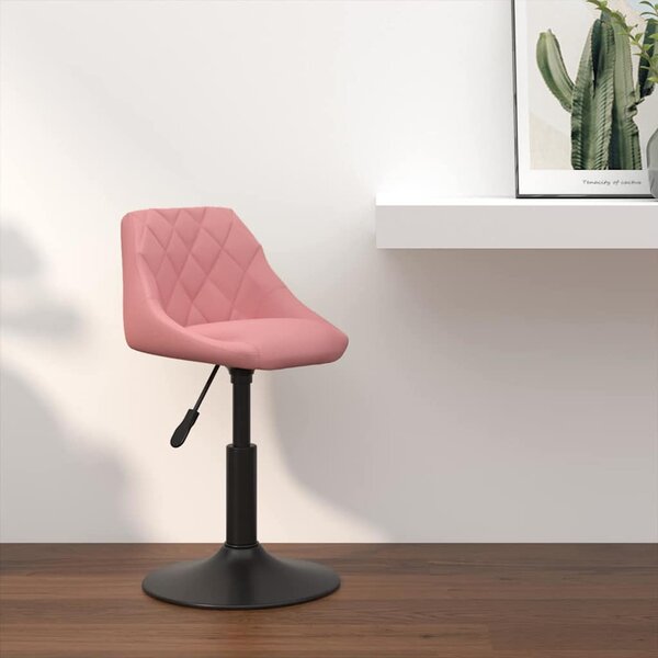 Bárszék Geometrikus Rózsaszín 46 x 44 x (62.5-77.5) cm Műbőr