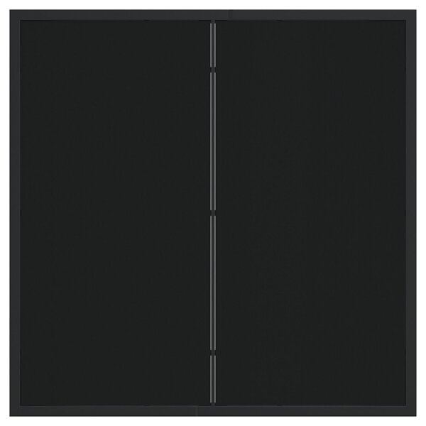 Kerti Asztal Fekete 80 x 80 x 73 cm Fém