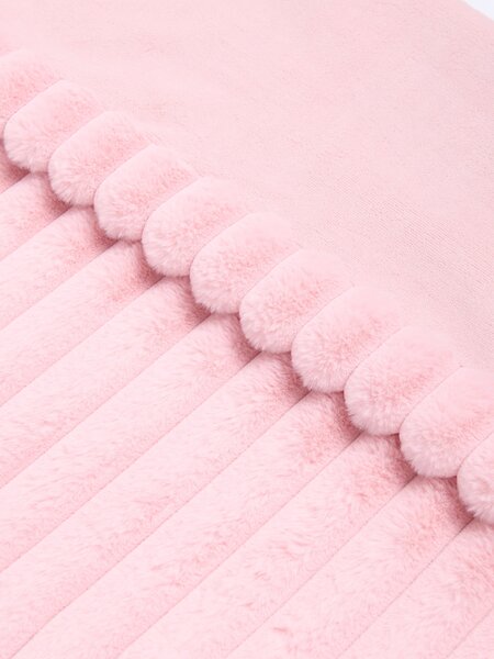 Sinsay - Steppelt ágytakaró - pasztellpink