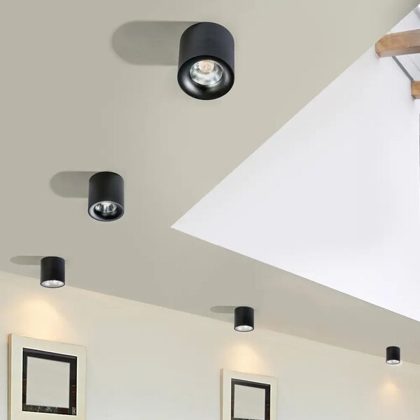 Led spotlámpa Mane 10W 4000K fekete