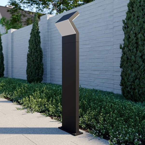 Arcchio LED-es útvilágítás Havin, antracit, fém, 100cm, Fekete, Alumínium, Modern