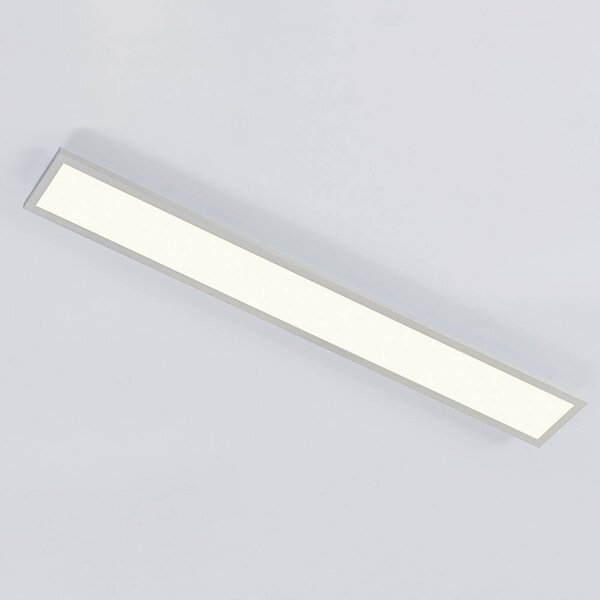 Arcchio Enora LED panel, 3500lm, fehér, fém, 119,5 cm, cm, Fehér / opál, Nappali / Étkező, Műanyag, Modern