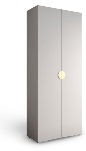 INOVA 4 ruhásszekrény 100x237x47 - fehér