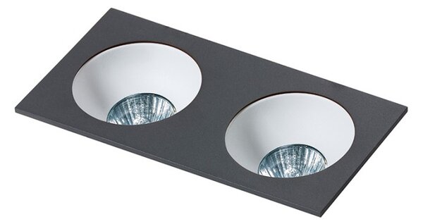 Hugo 2 Downlight fekete