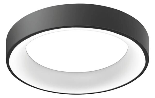 LED mennyezeti lámpa Sovana 45 CCT fekete távirányítóval