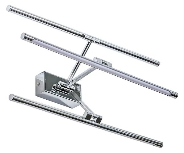 LED fali lámpa Davinci 90 króm – Szürke