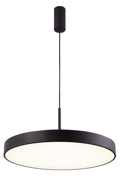 Modern LED csillár Marcello 40 Cct fekete távirányítóval
