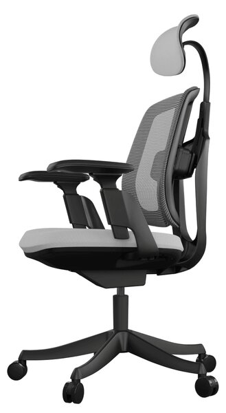 Ergonomikus irodai szék Liftor Active, szürke (textil + háló)