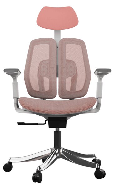 Ergonomikus irodai szék Liftor Active, rózsaszín (háló)