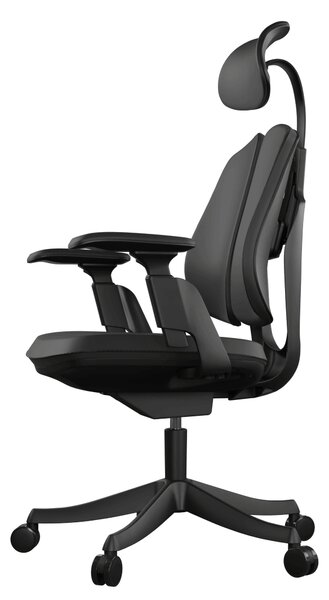 Ergonomikus irodai szék Liftor Active, fekete (valódi bőr)