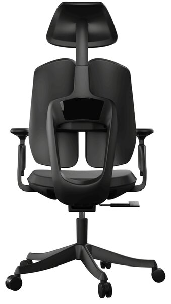 Ergonomikus irodai szék Liftor Active, fekete (valódi bőr)