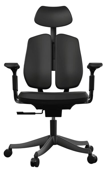 Ergonomikus irodai szék Liftor Active, fekete (valódi bőr)
